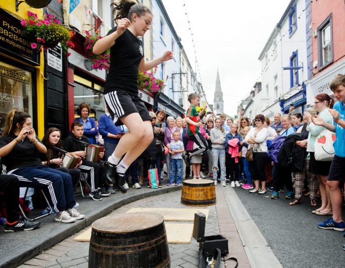 La fiesta de la música irlandesa. Fleadh Cheoil 2018, Drogheda.